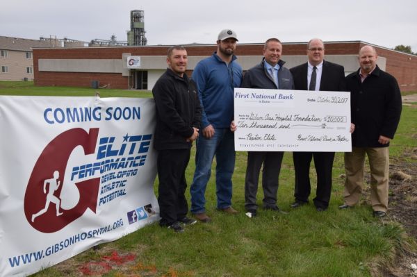 First National Bank of Paxton Donates to GAH’s newest Elite Performance in Paxton