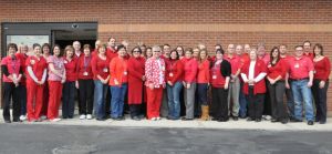 GAH Employees Wear Red to Support “Go Red for Women”