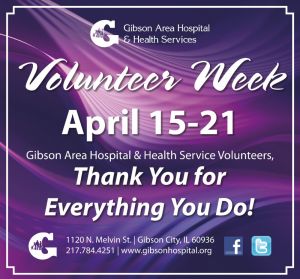 April 15-21 is National Volunteer Week