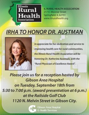 Dr. Austman to be Honored