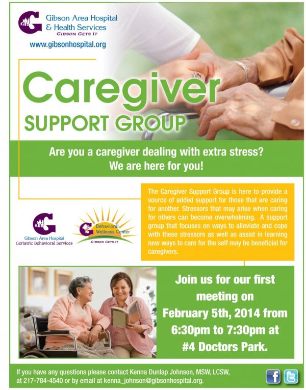 GAHHS Announces New Caregiver Support Group Postponed Until Feb. 12th