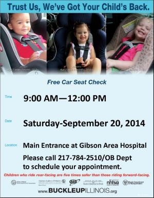 GAHHS to Provide Free Car Seat Checks