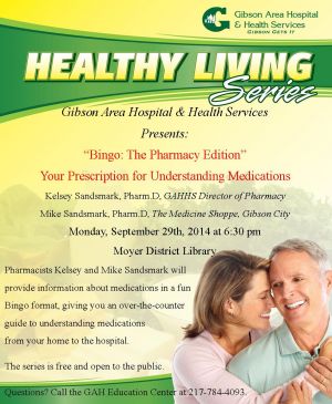 Healthy Living Series Presents: Your Prescrption for Understanding Medications