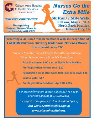 Nurses Goes the Extra Mile 5K-2016