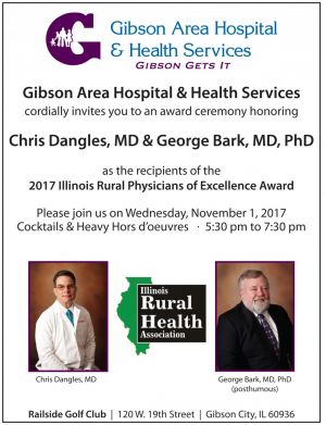GAHHS Physicians Recognized as Illinois Rural Physicians of Excellence  