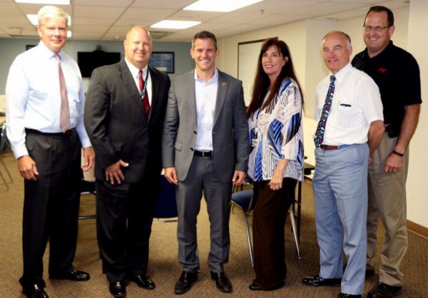 Congressman Kinzinger visits Gibson Area Hospital