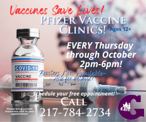 Pfizer COVID-19 Vaccines EVERY Thursday!