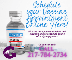 Sign-Up Online for Vaccine Clinics Here!