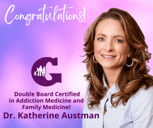 Dr. Katherine Austman Double Board Certified!