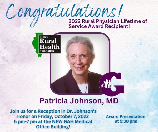 Congratulations Dr. Patricia Johnson!