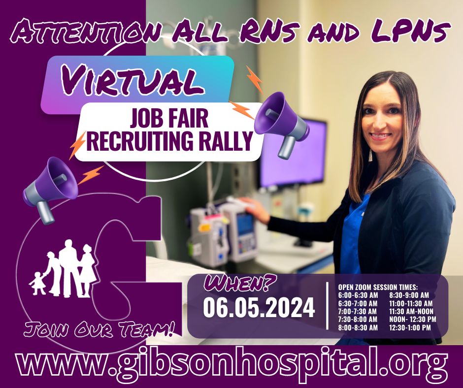 Virtual Job Fair RNsLPNs 6.5.2024